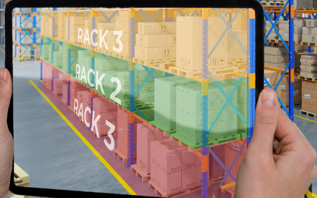 stacked geofences as viewed in augmented reality companion app